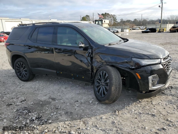 2022 Chevrolet Traverse RS with VIN 1GNERJKW7NJ182503, listed as a Copart auction lot 86653774 with 42,958 mi miles and Salvage Title. Bid and sale history available at carsss.com. Image 4.