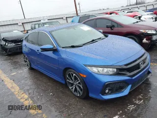 2017 Honda Civic Sedan Si with VIN 2HGFC1E52HH703751, listed as a IAAI auction lot 41561240 with 110,000 mi miles. Bid and sale history available at carsss.com. Image 1.