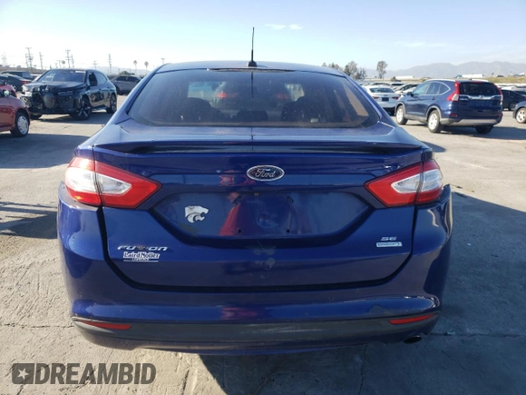 2013 Ford Fusion SE with VIN 3FA6P0HR1DR124704, listed as a Copart auction lot 46500985 with 140,483 mi miles and Salvage Title. Bid and sale history available at DreamBid. Image 6.