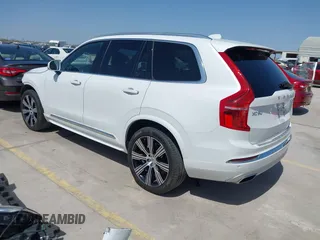2021 Volvo XC90 Inscription with VIN YV4A22PLXM1773176, listed as a IAAI auction lot 41807839 with 34,245 mi miles. Bid and sale history available at carsss.com. Image 3.
