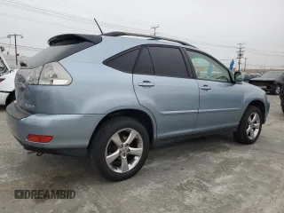 2007 Lexus RX 350 with VIN JTJHK31U872021187, listed as a Copart auction lot 60369145 with 126,093 mi miles and Salvage title. Bid and sale history available at DreamBid. Image 3.