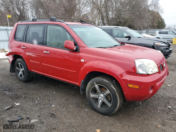 2006 Nissan X-Trail XE with VIN JN8BT08TX6W100230, listed as a Copart auction lot 84766014 with NaN miles and Salvage Title. Bid and sale history available at carsss.com. Image 4.