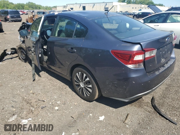 2017 Subaru Impreza with VIN 4S3GKAA68H3600518, listed as a Copart auction lot 58480885 with Not provided miles and Salvage title. Bid and sale history available at DreamBid. Image 2.