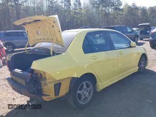 2002 Mitsubishi Lancer OZ-Rally with VIN JA3AJ86E32U081427, listed as a IAAI auction lot 41875587 with 190,214 mi miles. Bid and sale history available at carsss.com. Image 4.