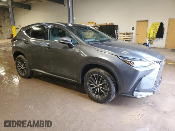 2024 Lexus NX 350 Premium with VIN 2T2GGCEZ7RC051044, listed as a Copart auction lot 59289795 with 9,769 mi miles and Salvage title. Bid and sale history available at DreamBid. Image 4.
