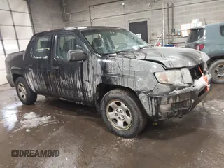 2009 Honda Ridgeline RT with VIN 5FPYK16289B101207, listed as a IAAI auction lot 41277609 with 101,022 mi miles. Bid and sale history available at carsss.com. Image 1.