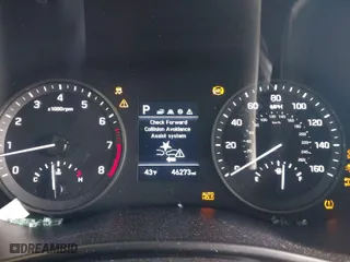 2021 Hyundai Tucson SE with VIN KM8J2CA46MU374351, listed as a IAAI auction lot 41211443 with 46,273 mi miles. Bid and sale history available at carsss.com. Image 7.
