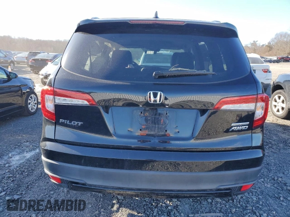 2022 Honda Pilot Special Edition with VIN 5FNYF6H25NB000434, listed as a Copart auction lot 46040285 with 65,445 mi miles and Salvage Title. Bid and sale history available at carsss.com. Image 6.
