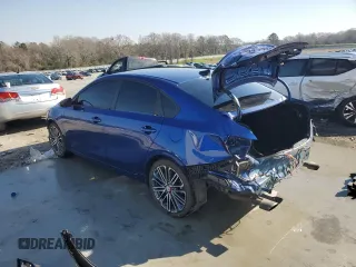 2021 Kia Forte GT with VIN 3KPF44AC2ME276868, listed as a Copart auction lot 48472135 with 73,697 mi miles and Salvage Title. Bid and sale history available at carsss.com. Image 2.