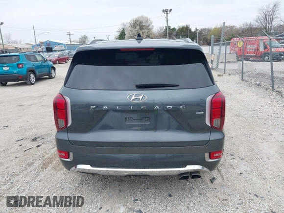 2020 Hyundai Palisade Limited z VIN KM8R5DHE2LU036488, wystawiony jako IAAI lot #42067059 z przebiegiem 54 067 mil mil oraz . Historia ofert i sprzedaży dostępna na DreamBid. Obrazek 16.