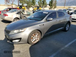 2013 Kia Optima LX with VIN 5XXGM4A76DG184936, listed as a Copart auction lot 51847645 with 134,696 mi miles and Clean Title. Bid and sale history available at carsss.com. Image 1.