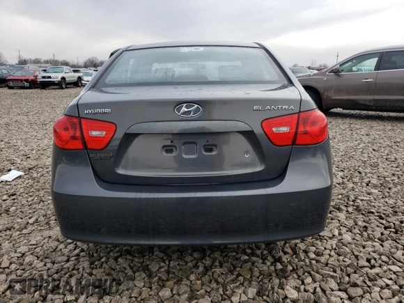 2009 Hyundai Elantra z VIN KMHDT45D49U740390, wystawiony jako Copart lot #86060014 z przebiegiem 194 162 mil mil oraz Szkoda całkowita • Salvage title. Historia ofert i sprzedaży dostępna na DreamBid. Obrazek 6.