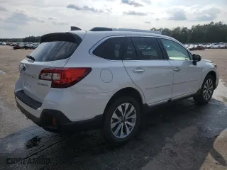 2018 Subaru Outback Touring with VIN 4S4BSATC2J3314291, listed as a Copart auction lot 46921185 with 77,393 mi miles and Salvage Title. Bid and sale history available at carsss.com. Image 3.