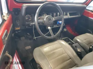 1994 Jeep Wrangler with VIN 1J4FY29SXRP458257, listed as a Copart auction lot 61340525 with 92,004 mi miles and Clean title. Bid and sale history available at DreamBid. Image 8.