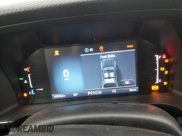 2024 Ford Ranger XLT with VIN 1FTER4GH1RLE18433, listed as a Copart auction lot 80847634 with 6,329 mi miles and Salvage Title. Bid and sale history available at DreamBid. Image 9.