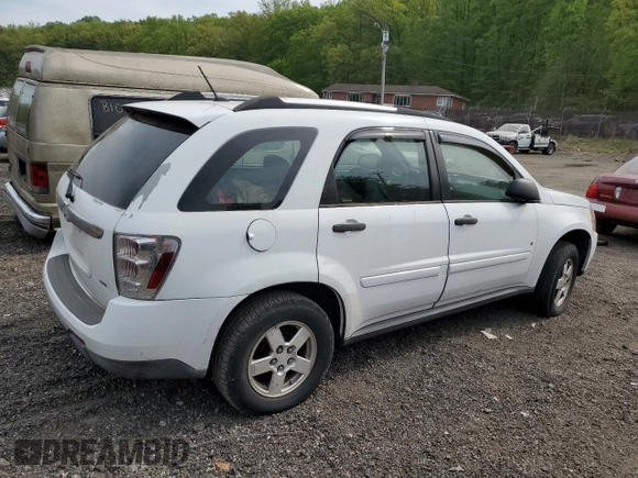 2007 Chevrolet Equinox LS with VIN 2CNDL23F576224401, listed as a Copart auction lot 53612935 with 213,087 mi miles and Salvage Title. Bid and sale history available at DreamBid. Image 3.