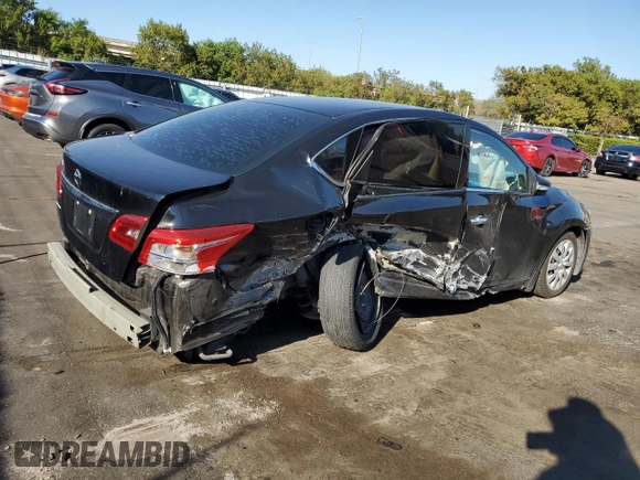 2019 Nissan Sentra S with VIN 3N1AB7AP0KY446731, listed as a Copart auction lot 46526435 with 66,421 mi miles and Non Repairable. Bid and sale history available at carsss.com. Image 3.