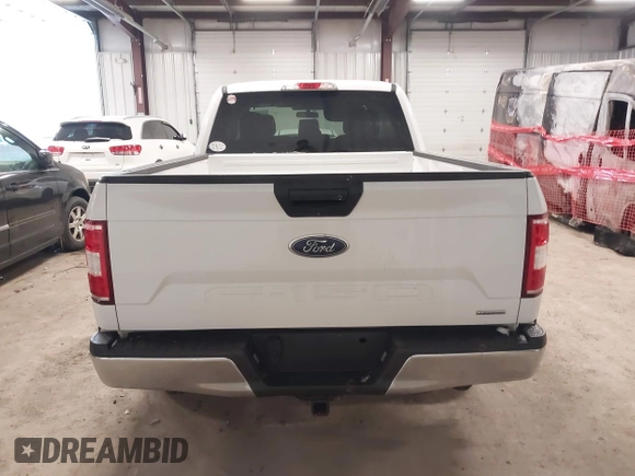 2018 Ford F-150 XL with VIN 1FTEX1CP1JKG01102, listed as a IAAI auction lot 41304387 with 72,529 mi miles and . Bid and sale history available at DreamBid. Image 16.