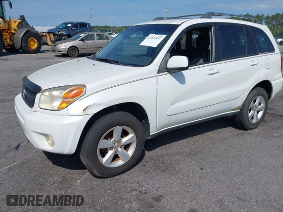 2005 Toyota RAV4 with VIN JTEGD20V350084568, listed as a IAAI auction lot 42127157 with 252,562 mi miles. Bid and sale history available at carsss.com. Image 2.