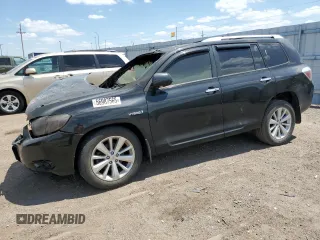 2010 Toyota Highlander Limited with VIN JTEJW3EHXA2047928, listed as a Copart auction lot 56987565 with Not provided miles and Salvage title. Bid and sale history available at DreamBid. Image 1.
