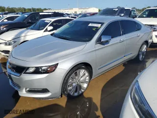 2018 Chevrolet Impala Premier with VIN 2G1125S32J9108252, listed as a Copart auction lot 76022744 with 0 mi miles and Salvage Title. Bid and sale history available at carsss.com. Image 1.