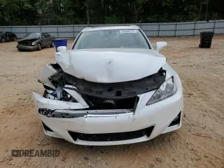 2013 Lexus IS 250 with VIN JTHCF5C24D5063339, listed as a Copart auction lot 53949715 with 114,557 mi miles and Salvage Title. Bid and sale history available at DreamBid. Image 5.