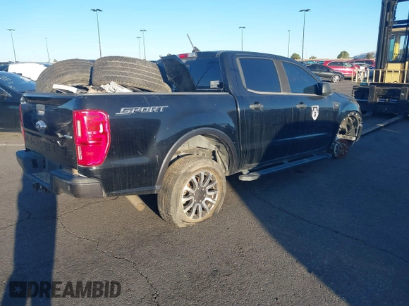 2019 Ford Ranger XL with VIN 1FTER4EH7KLA08762, listed as a IAAI auction lot 41472567 with 103,971 mi miles. Bid and sale history available at carsss.com. Image 4.