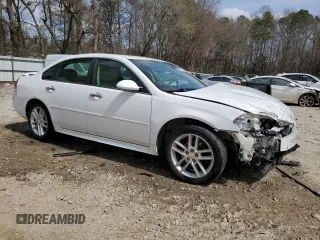 2015 Chevrolet Impala LTZ with VIN 2G1WC5E36F1123129, listed as a Copart auction lot 48795485 with 57,639 mi miles and Salvage Title. Bid and sale history available at DreamBid. Image 4.