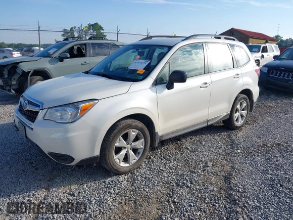 2015 Subaru Forester 2.5i with VIN JF2SJABC1FH557918, listed as a IAAI auction lot 42645355 with 288,345 mi miles and . Bid and sale history available at DreamBid. Image 2.