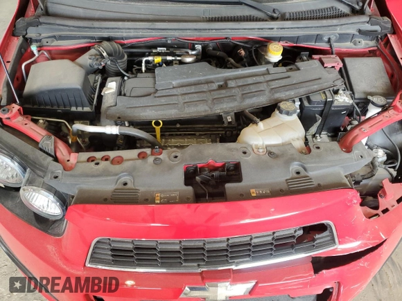 2014 Chevrolet Sonic LT with VIN 1G1JC5SH3E4235691, listed as a Copart auction lot 50311525 with 19,789 mi miles and Salvage Title. Bid and sale history available at DreamBid. Image 11.