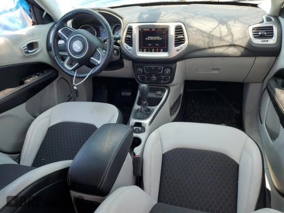2020 Jeep Compass Latitude with VIN 3C4NJCBB2LT159063, listed as a Copart auction lot 52354065 with 65,547 mi miles and Non Repairable. Bid and sale history available at carsss.com. Image 8.