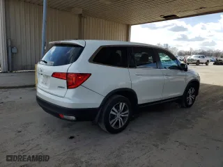 2017 Honda Pilot EX-L with VIN 5FNYF6H61HB084579, listed as a Copart auction lot 49673445 with 274,006 mi miles and Salvage Title. Bid and sale history available at carsss.com. Image 3.
