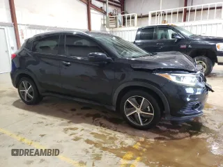 2022 Honda HR-V EX with VIN 3CZRU6H55NM710041, listed as a Copart auction lot 44987655 with 51,222 mi miles and Salvage Title. Bid and sale history available at carsss.com. Image 4.