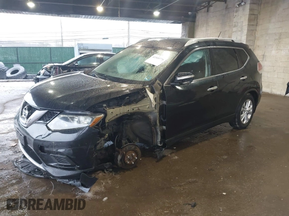 2014 Nissan Rogue S with VIN 5N1AT2MV5EC855520, listed as a IAAI auction lot 41510778 with 79,330 mi miles. Bid and sale history available at carsss.com. Image 2.