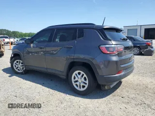 2018 Jeep Compass Sport with VIN 3C4NJCABXJT105430, listed as a Copart auction lot 59237575 with 104,600 mi miles and Salvage title. Bid and sale history available at DreamBid. Image 2.