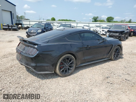 2016 Ford Mustang GT with VIN 1FA6P8CFXG5326279, listed as a Copart auction lot 59100565 with 52,972 mi miles and Salvage title. Bid and sale history available at DreamBid. Image 3.