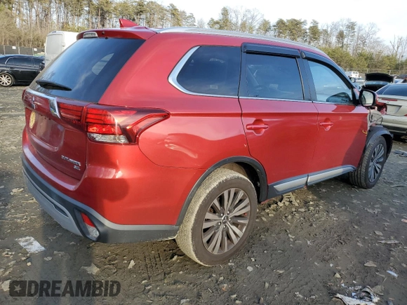 2019 Mitsubishi Outlander SE with VIN JA4AD3A30KZ034516, listed as a Copart auction lot 86527884 with 106,381 mi miles and Salvage title. Bid and sale history available at DreamBid. Image 3.