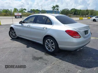 2015 Mercedes-Benz C 300 Luxury with VIN 55SWF4KB9FU033375, listed as a IAAI auction lot 42186200 with 115,307 mi miles and . Bid and sale history available at carsss.com. Image 3.
