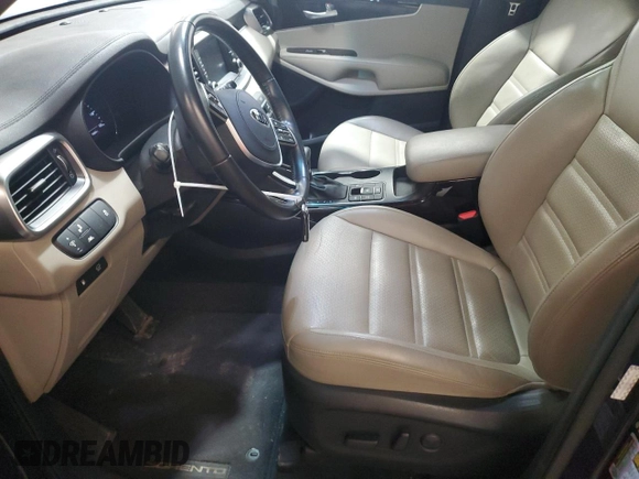 2020 Kia Sorento EX V6 with VIN 5XYPHDA52LG705650, listed as a Copart auction lot 52375305 with 76,864 mi miles and Salvage Title. Bid and sale history available at carsss.com. Image 7.