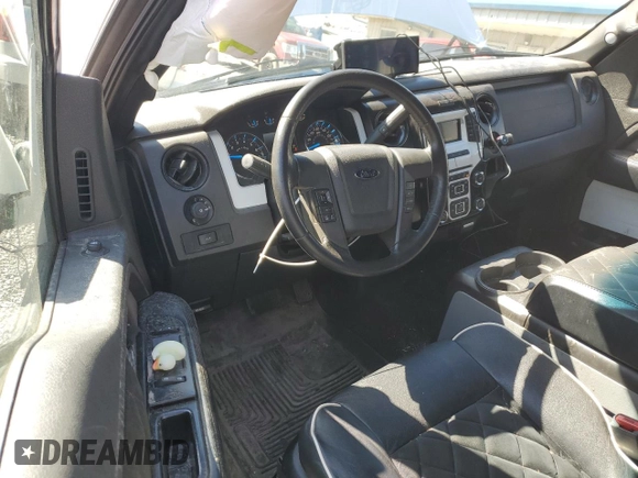 2014 Ford F-150 XL with VIN 1FTFW1ET8EKF83494, listed as a Copart auction lot 49232915 with 137,428 mi miles and Salvage Title. Bid and sale history available at carsss.com. Image 8.