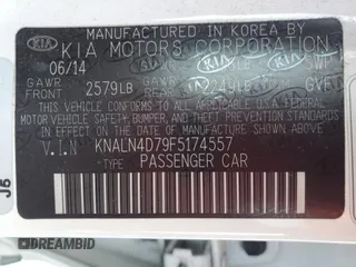 2015 Kia Cadenza Premium with VIN KNALN4D79F5174557, listed as a Copart auction lot 85873364 with 212,746 mi miles and Clean Title. Bid and sale history available at carsss.com. Image 12.