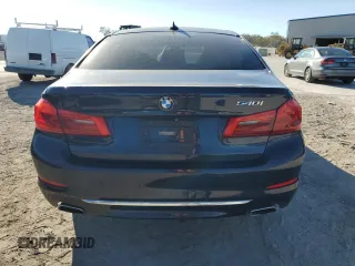 2018 BMW 5 Series 540i with VIN WBAJE5C50JWA92994, listed as a Copart auction lot 45681385 with 63,521 mi miles and Salvage Title. Bid and sale history available at carsss.com. Image 6.