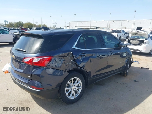2018 Chevrolet Equinox LT with VIN 3GNAXJEV6JS589132, listed as a IAAI auction lot 41838782 with 44,613 mi miles. Bid and sale history available at carsss.com. Image 4.