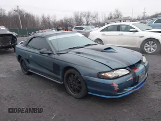 1994 Ford Mustang with VIN 1FALP4442RF174682, listed as a IAAI auction lot 41460364 with 178,763 mi miles and . Bid and sale history available at DreamBid. Image 1.