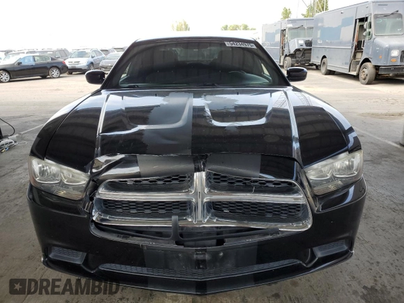 2013 Dodge Charger SE with VIN 2C3CDXBG9DH514410, listed as a Copart auction lot 54234975 with 85,359 mi miles and Salvage Title. Bid and sale history available at DreamBid. Image 5.