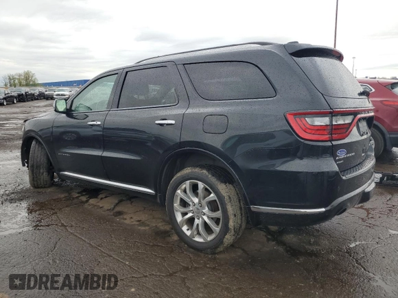 2016 Dodge Durango Citadel with VIN 1C4RDJEGXGC375331, listed as a Copart auction lot 55952015 with 220,700 mi miles and Clean title. Bid and sale history available at DreamBid. Image 2.