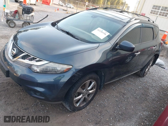 2014 Nissan Murano SV with VIN JN8AZ1MU7EW408338, listed as a IAAI auction lot 41226336 with 161,849 mi miles and . Bid and sale history available at DreamBid. Image 17.
