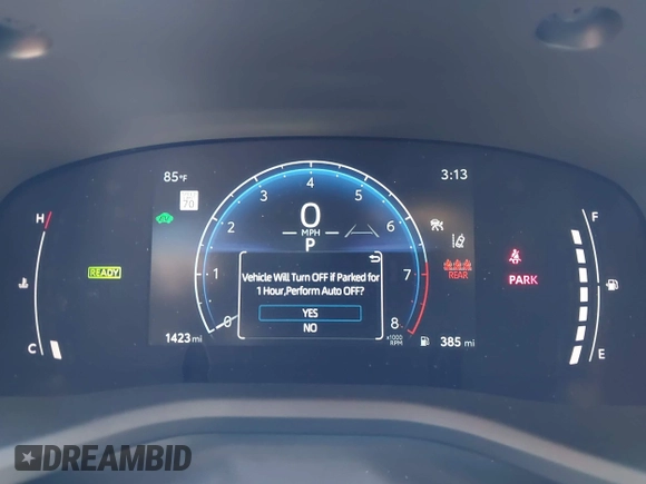 2025 Toyota Camry LE with VIN 4T1DAACK3SU104152, listed as a IAAI auction lot 42039337 with 1,423 mi miles and . Bid and sale history available at DreamBid. Image 7.
