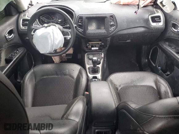 2019 Jeep Compass Latitude with VIN 3C4NJDBB6KT641300, listed as a Copart auction lot 55918885 with 96,965 mi miles and Clean title. Bid and sale history available at DreamBid. Image 8.