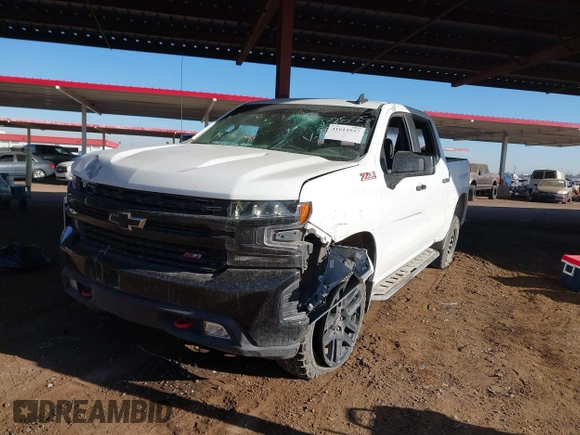 2021 Chevrolet Silverado 1500 LT Trail Boss with VIN 3GCPYFEL9MG371396, listed as a IAAI auction lot 41615937 with Not Provided miles and . Bid and sale history available at DreamBid. Image 17.